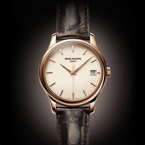 patek philippe calatrava gold strap|philippe patek calatrava price.